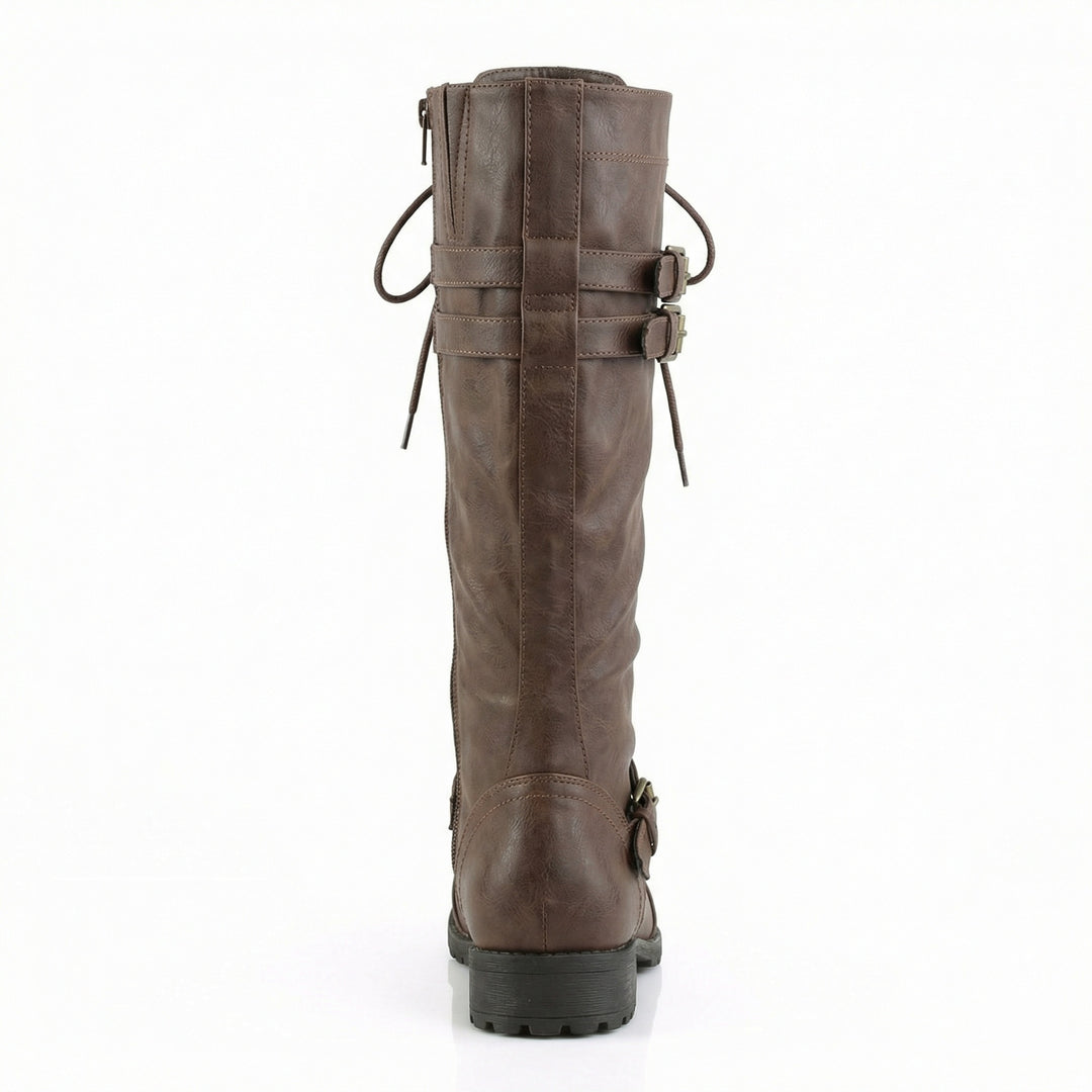 R&B | Retro-Schnürstiefel mit Schnalle