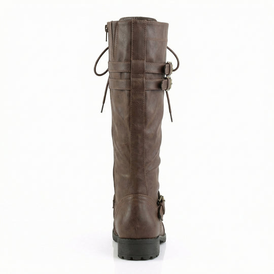 R&B | Retro-Schnürstiefel mit Schnalle