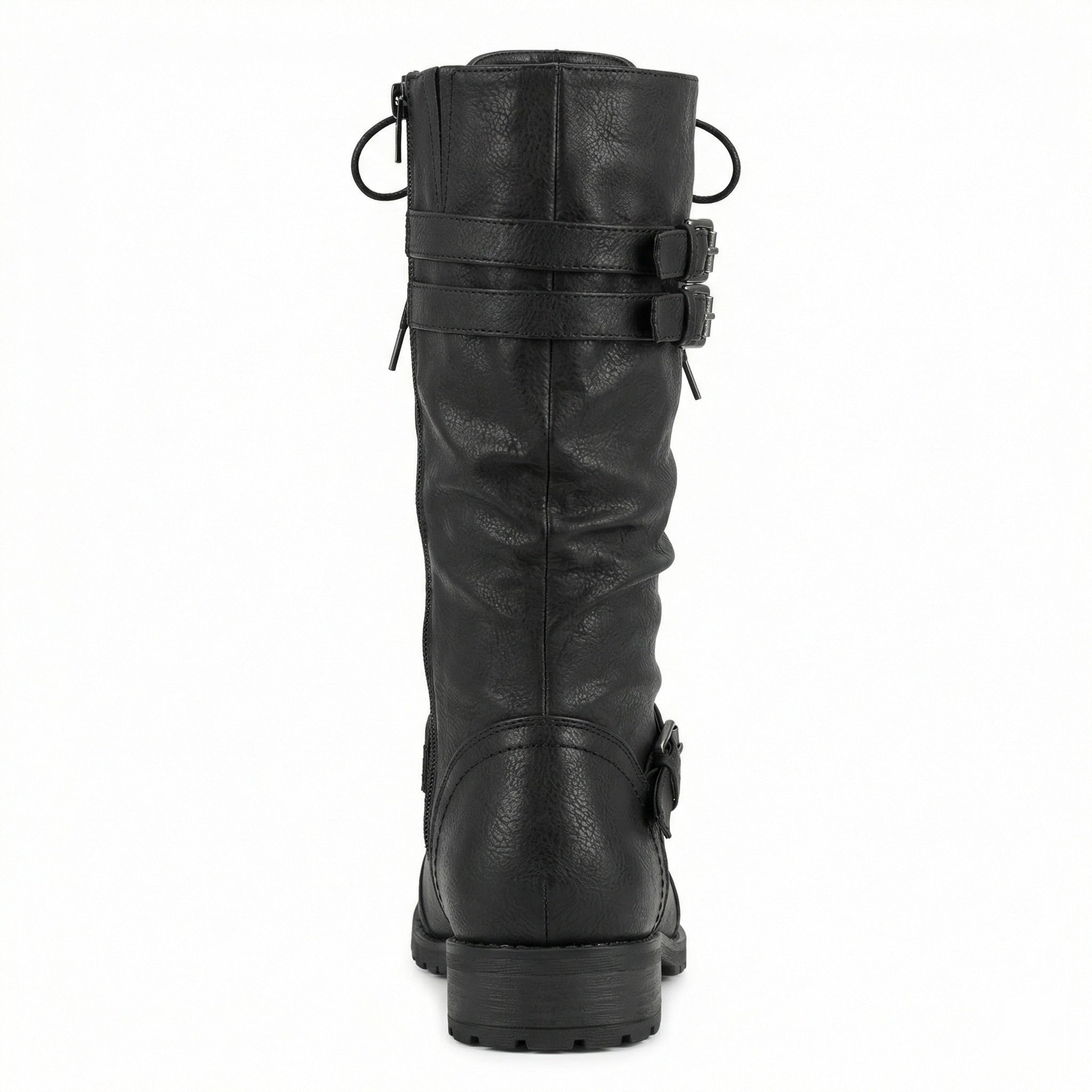 R&B | Retro-Schnürstiefel mit Schnalle