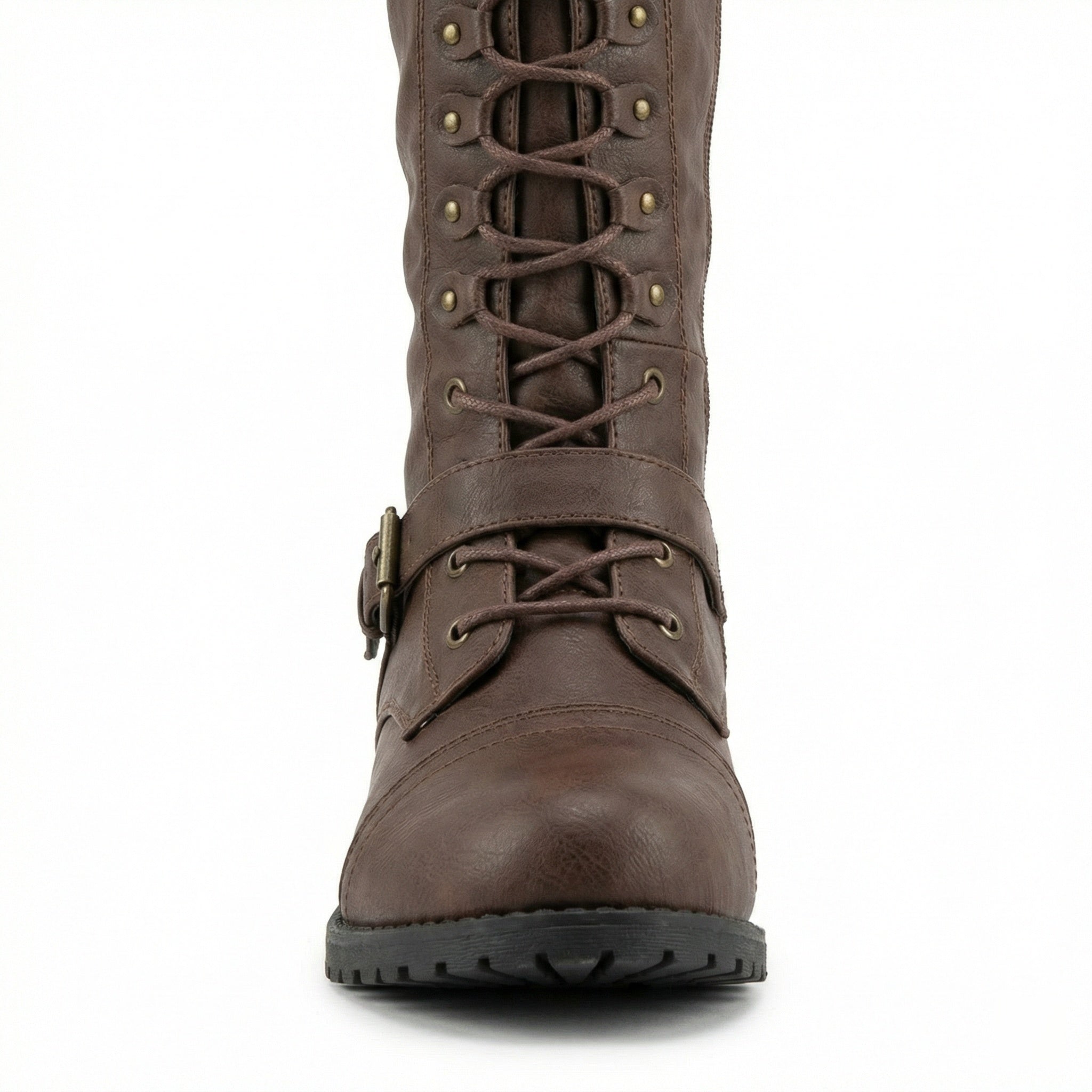 R&B | Retro-Schnürstiefel mit Schnalle