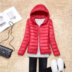 R&B | Klassischer Down-Winterparka für Frauen Perfekt für Outdoor-Aktivitäten
