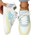 Damen Sneakers Leopard Muster Trendy R&B