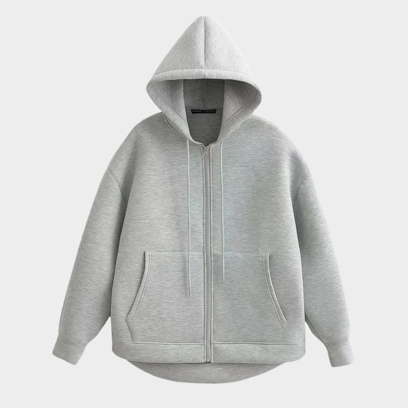 R&B | Basic-Kapuzenjacke Aus Baumwolle