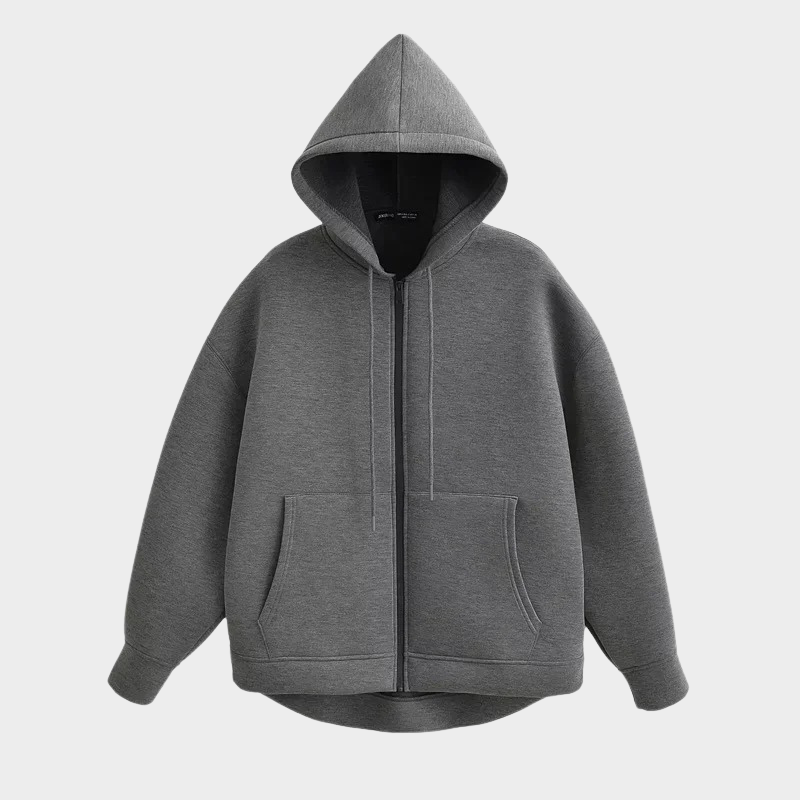 R&B | Basic-Kapuzenjacke Aus Baumwolle