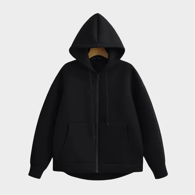 R&B | Basic-Kapuzenjacke Aus Baumwolle