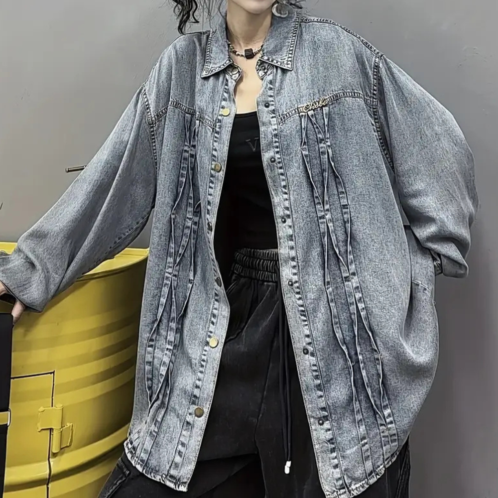 R&B | Moderne Jeansjacke für Frauen, Perfekt für den Herbst