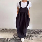 R&B | Kleid Lässig Einfarbig Hosenträger