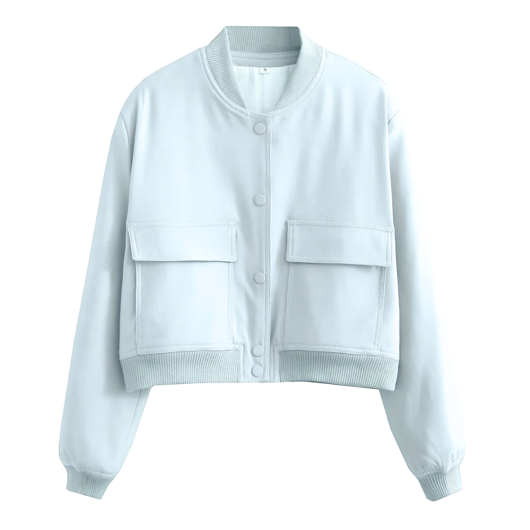 R&B | Gekürzte Varsity Jacke - Stilvoll & Lässig