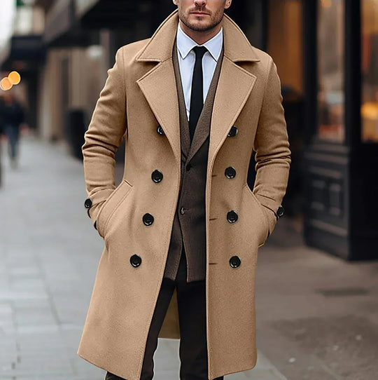 R&B | Elegante Wollherrenjacke für frische Tage