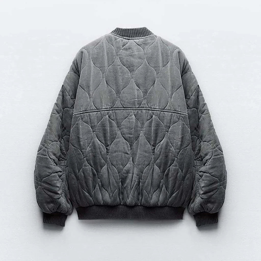 R&B | Winter Steppjacke Locker Geschnittene