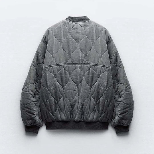R&B | Winter Steppjacke Locker Geschnittene
