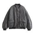 R&B | Winter Steppjacke Locker Geschnittene