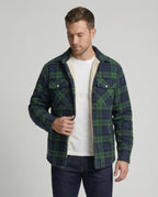 R&B | Fleecegefütterte Karierte Jacke