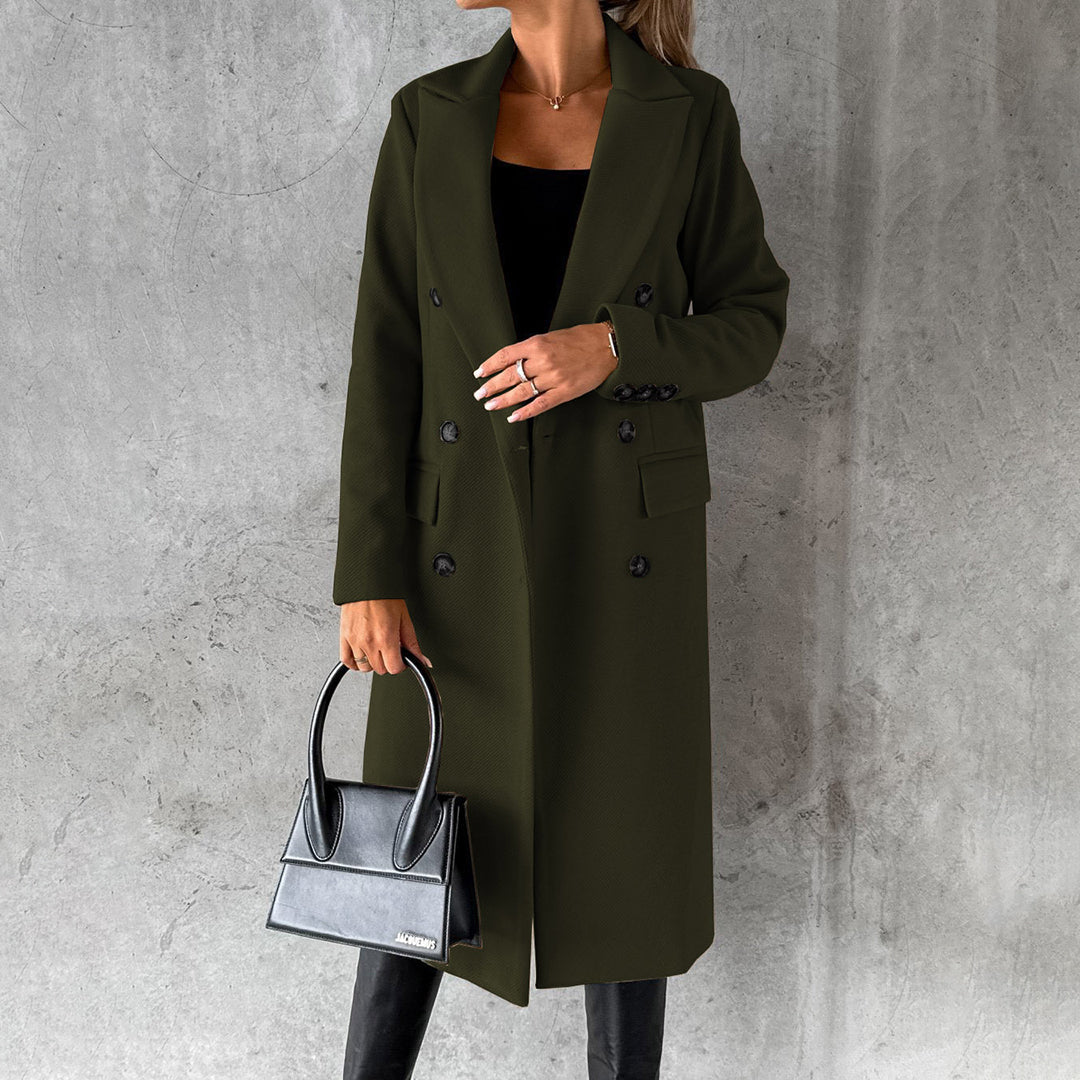 R&B | Elegante Doppeltbrustjacke Polyester-mischung Perfekt für Jeden Anlass