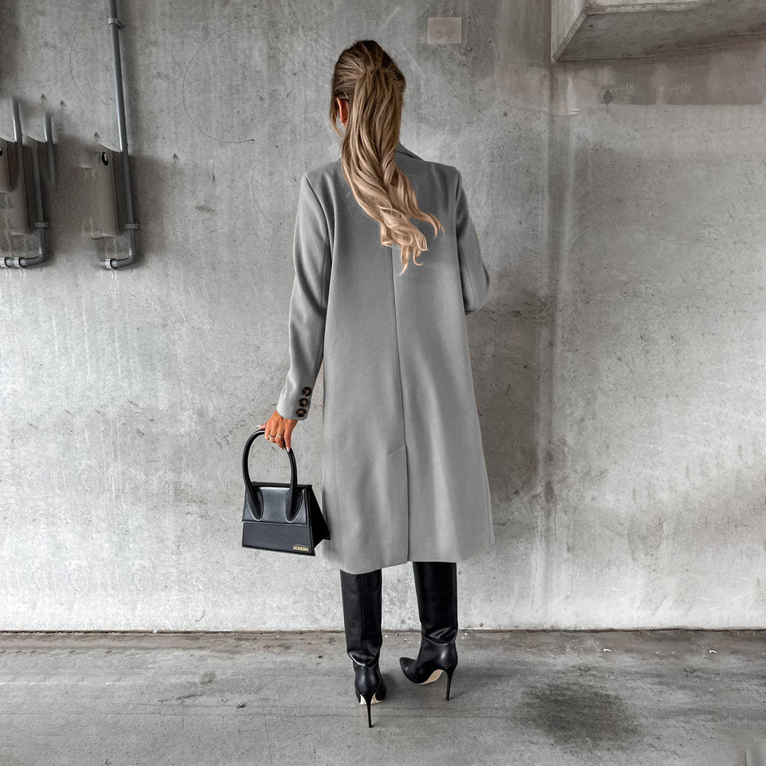 R&B | Langer Klassischer Kragen für Frauen Ideal für Den Winter