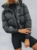 R&B | Pufferjacke mit Hohem Kragen