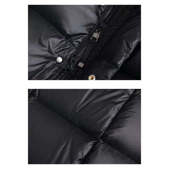 R&B | Warme, wasserdichte Daunen-Winterjacke für Damen
