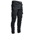 R&B | Herren Denim Cargo Hose