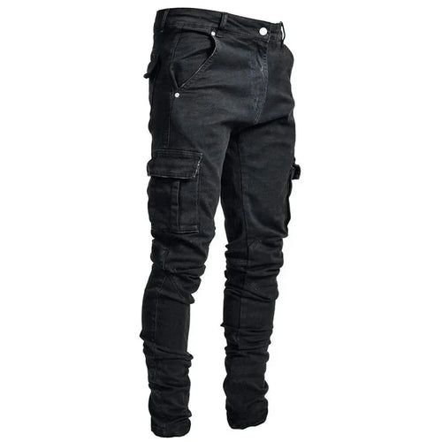 R&B | Herren Denim Cargo Hose