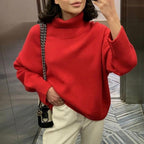 EB - Weit geschnittener warmer Rollkragenpullover