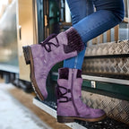 R&B | Winterschuhe Schneestiefel mit Schnürsenkel