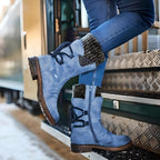 R&B | Winterschuhe Schneestiefel mit Schnürsenkel