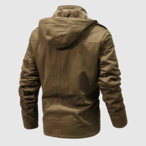 R&B | Taktische Baumwollmischjacke Strapazierfähige Warme Outdoorjacke