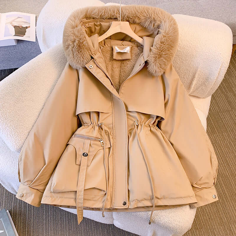 R&B | Gepolsterte Jacke Damen - Lange Winterjacke Damen