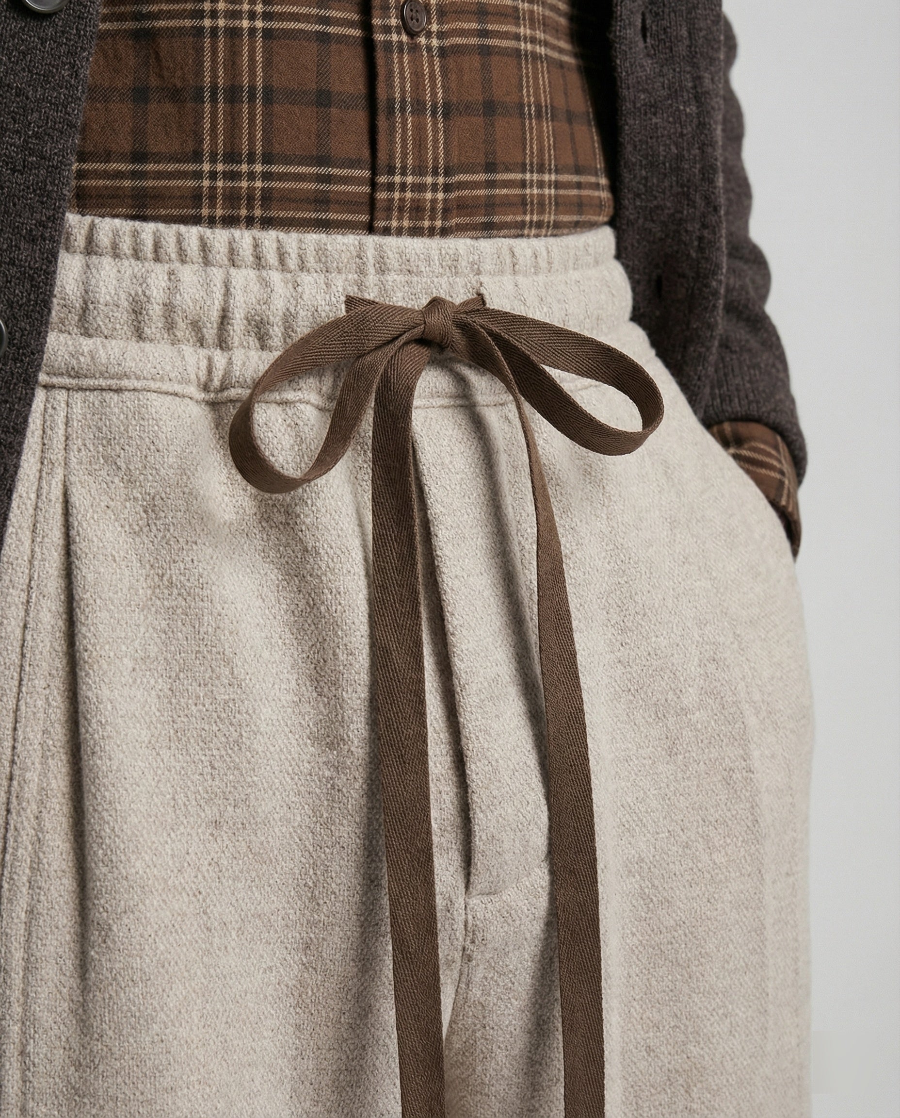 Warme Fleece Winterhose für Herren Baggy Fit Bequem
