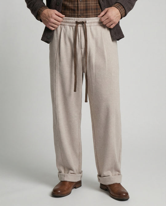 Warme Fleece Winterhose für Herren Baggy Fit Bequem