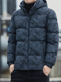 R&B | Pufferjacke mit Reißverschluss und Stehkragen