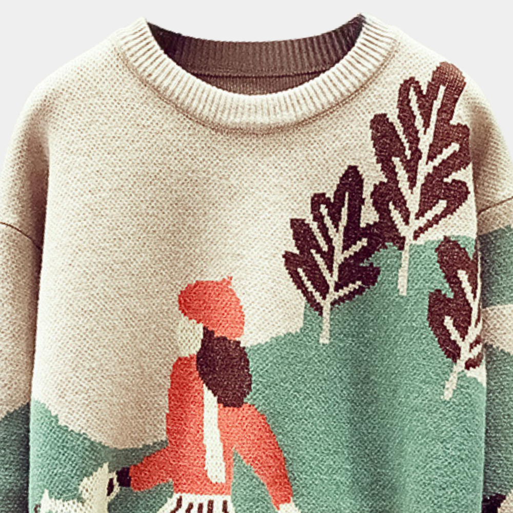 R&B | Damenpullover mit Muster
