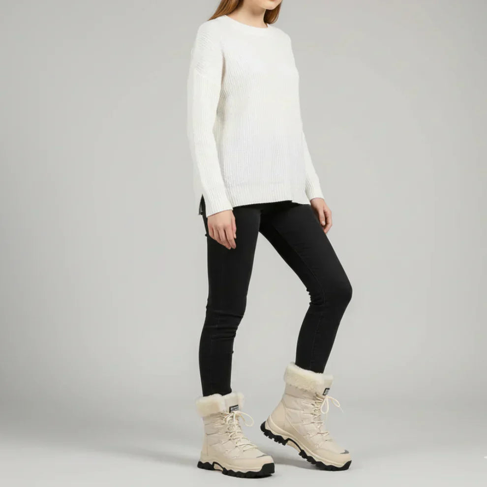 Winterstiefel Für Damen Mit Fellfutter Damen R&B