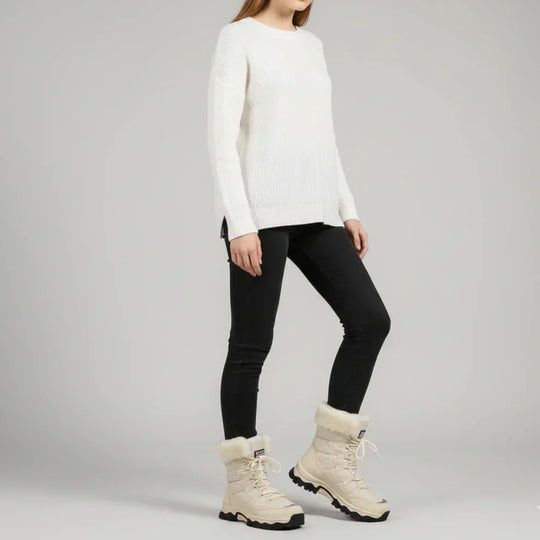 Winterstiefel Für Damen Mit Fellfutter Damen R&B