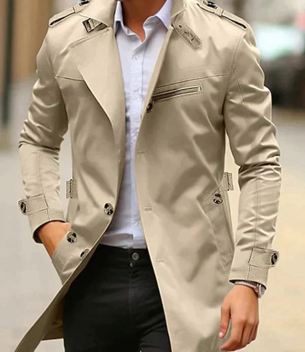 R&B | Herren-Trenchcoat - Klassischer Old Money Stil
