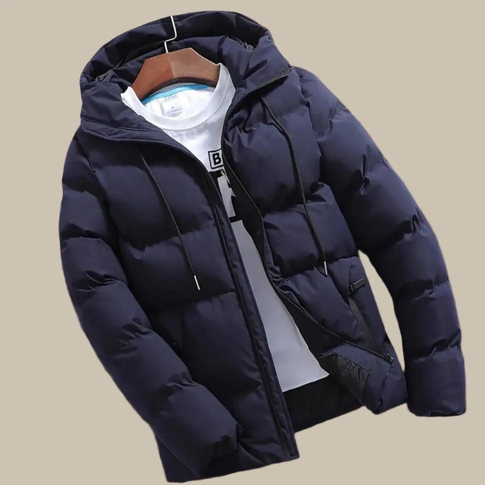R&B | Puffer Parka Winterjacke Herren