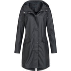 R&B | Regenjacke Frauen - Stilvolle Kapuzenjacke