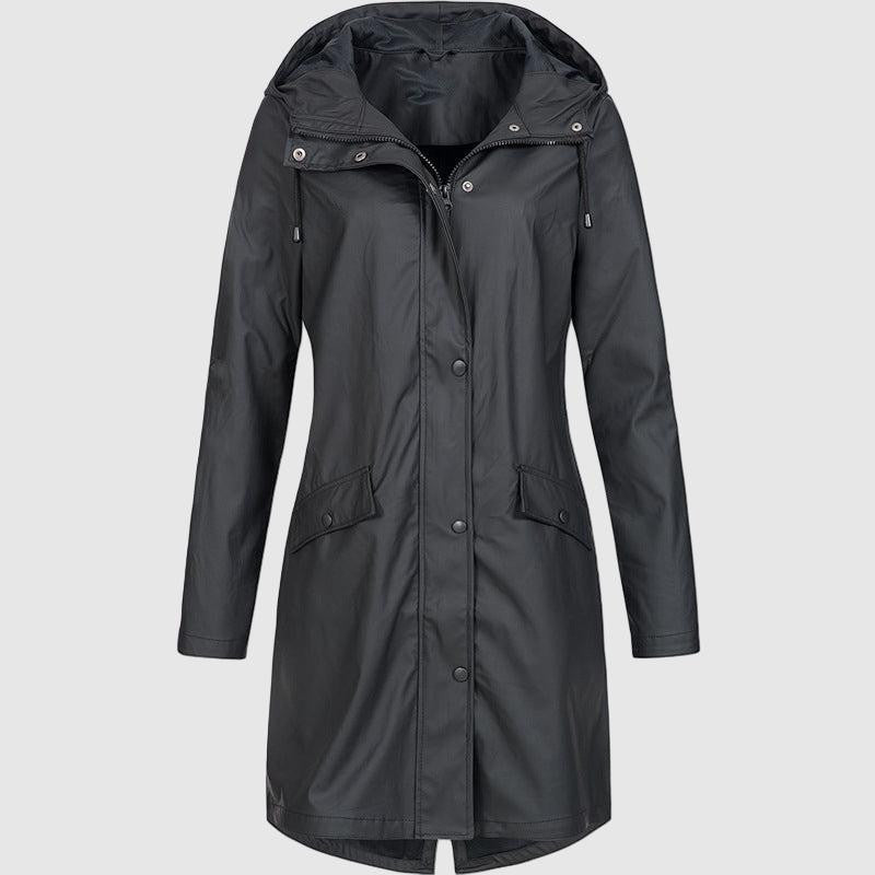 R&B | Regenjacke Frauen - Stilvolle Kapuzenjacke