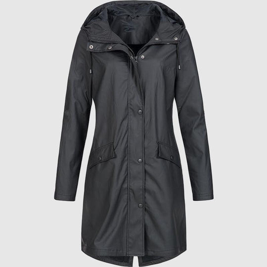 R&B | Regenjacke Frauen - Stilvolle Kapuzenjacke