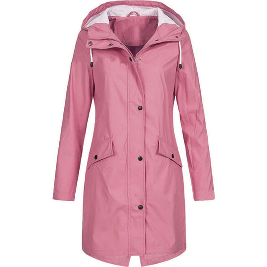 R&B | Regenjacke Frauen - Stilvolle Kapuzenjacke