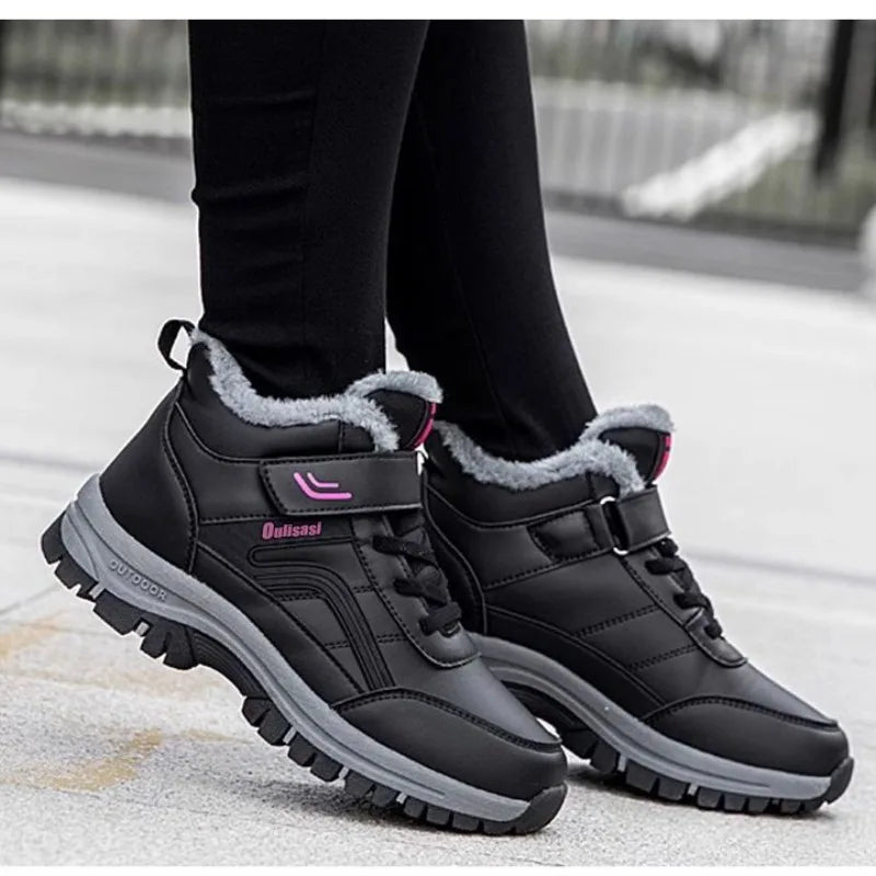 R&B | Wasserdichte Knöchel-Schneestiefel für Damen – Gemütlicher & stilvoller Komfort