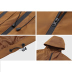 R&B | Outdoor Wandern Kapuzenjacke für Männer