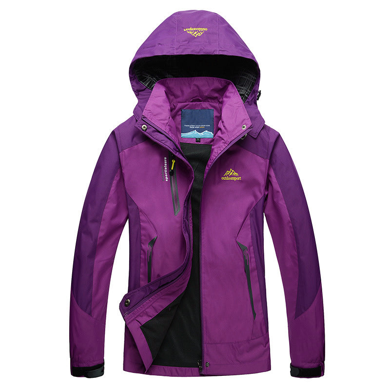 R&B | Trail-Jacke für Damen mit Abnehmbarem Kapuzen