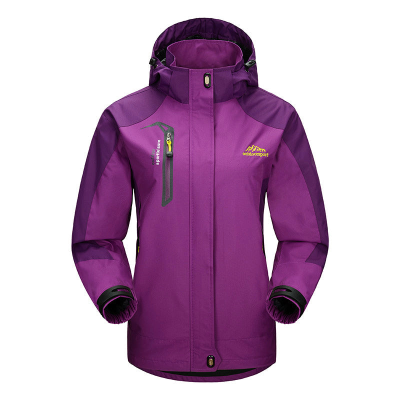 R&B | Trail-Jacke für Damen mit Abnehmbarem Kapuzen
