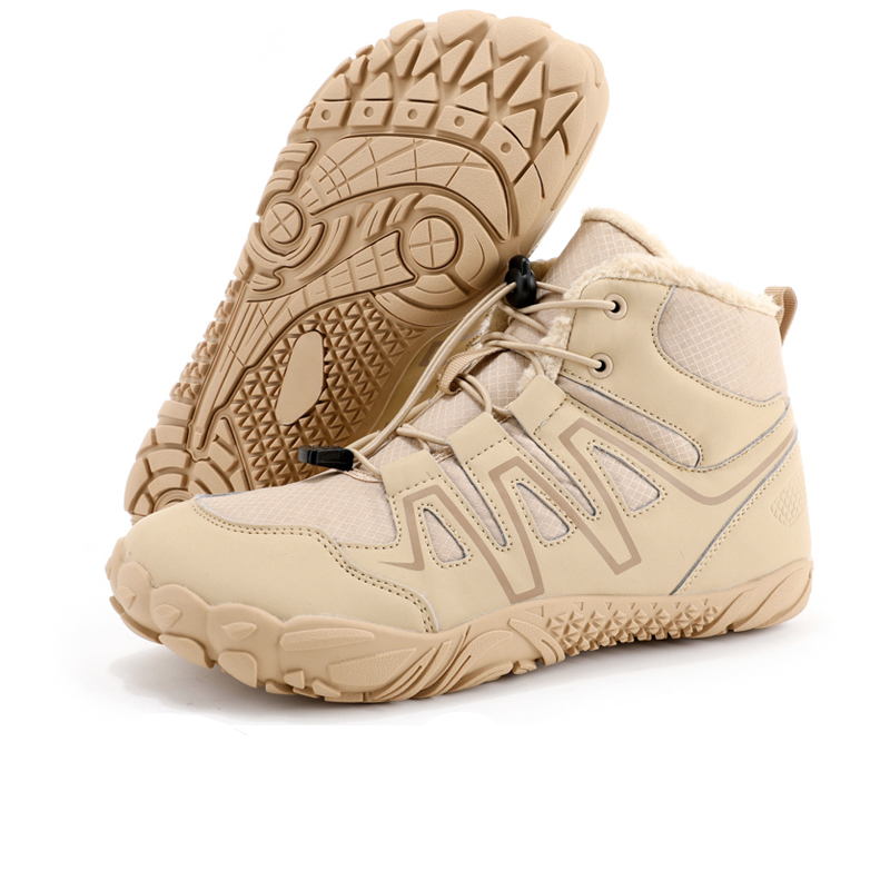 R&B | Wasserdichte High-Top-Schneestiefel für Unisex – Bequemes & Rutschfestes Design