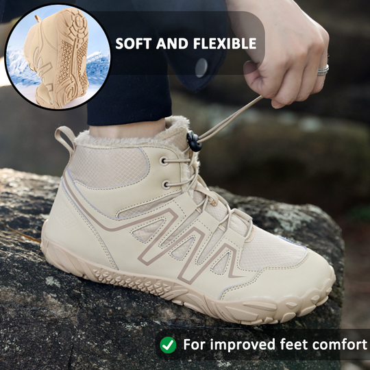 R&B | Wasserdichte High-Top-Schneestiefel für Unisex – Bequemes & Rutschfestes Design