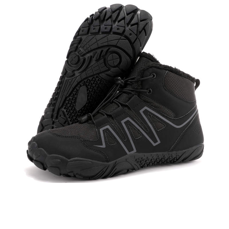R&B | Wasserdichte High-Top-Schneestiefel für Unisex – Bequemes & Rutschfestes Design