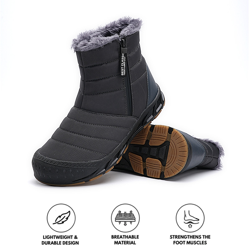 R&B | Wasserdichte High Top Schneestiefel für Männer & Frauen – Bequem & Unterstützend für Winterabenteuer