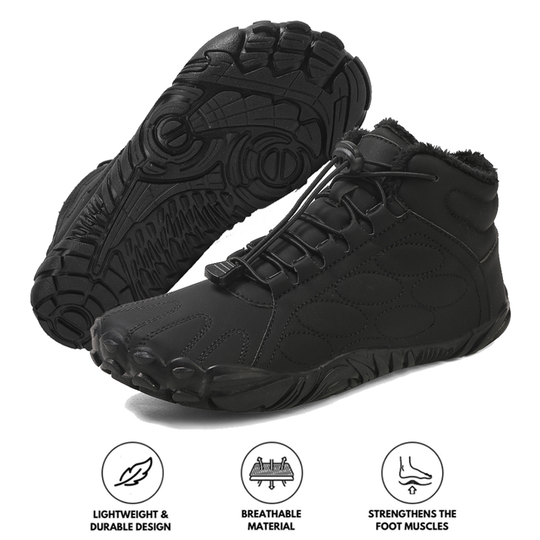 R&B | Wasserdichte Knöchelhohe Schneestiefel für Unisex – Bequemes & Unterstützendes Design
