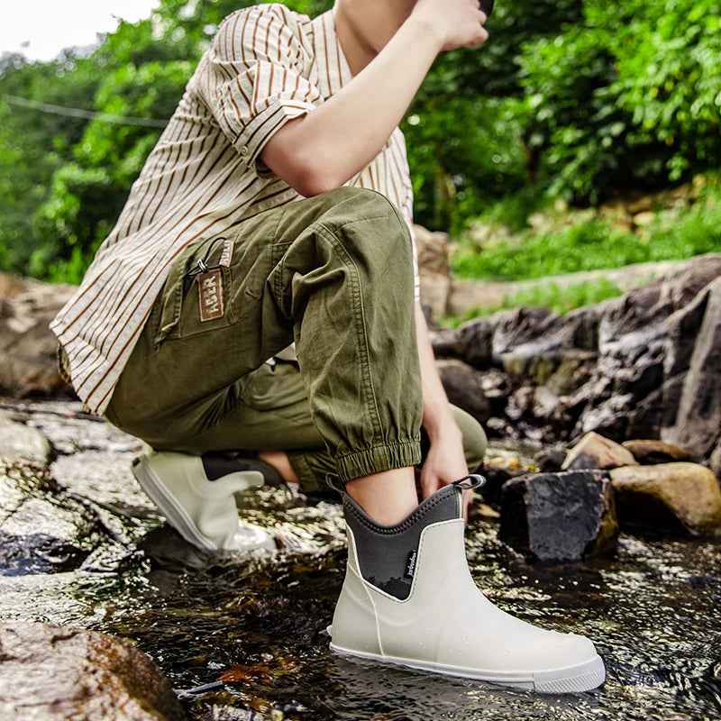 R&B | Gummi Regenstiefel - Stilvolles Und Bequemes Outdoor-Schuhwerk